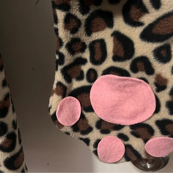 Torrid Leg Avenue Cozy Leopard 1X/2X 3X/4X Cozy Fleece Halloween Costume - Picture 5 of 9